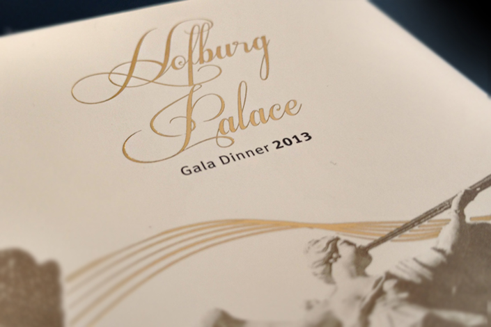 Gala dinner invitation