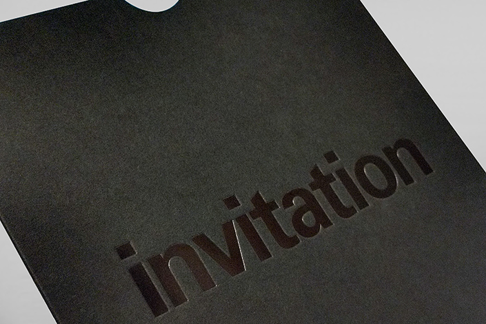 Invitation slipcase